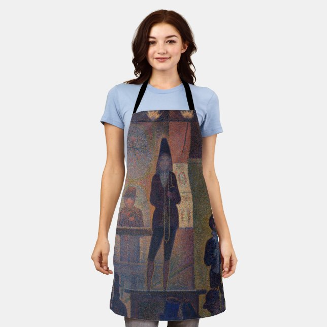 Georges Seurat - Circus Slideshow Apron (Worn)