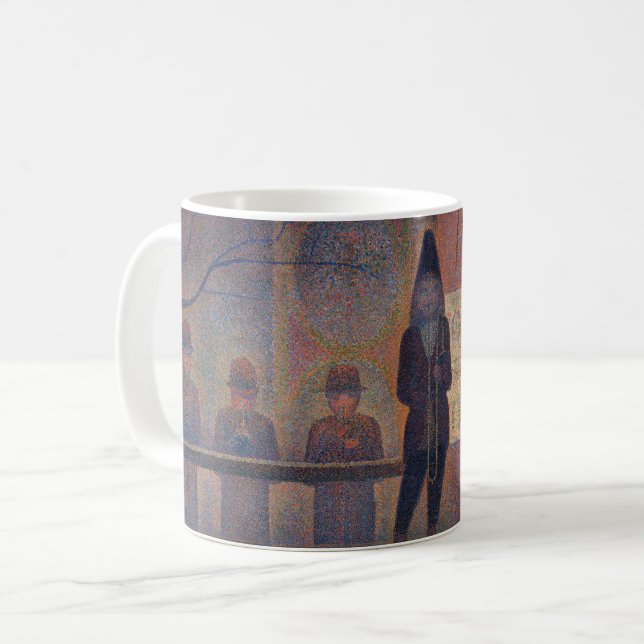 Georges Seurat - Circus Slideshow Coffee Mug (Front Left)