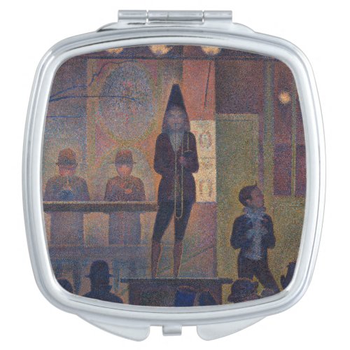 Georges Seurat _ Circus Slideshow Compact Mirror