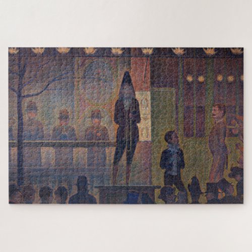 Georges Seurat _ Circus Slideshow Jigsaw Puzzle