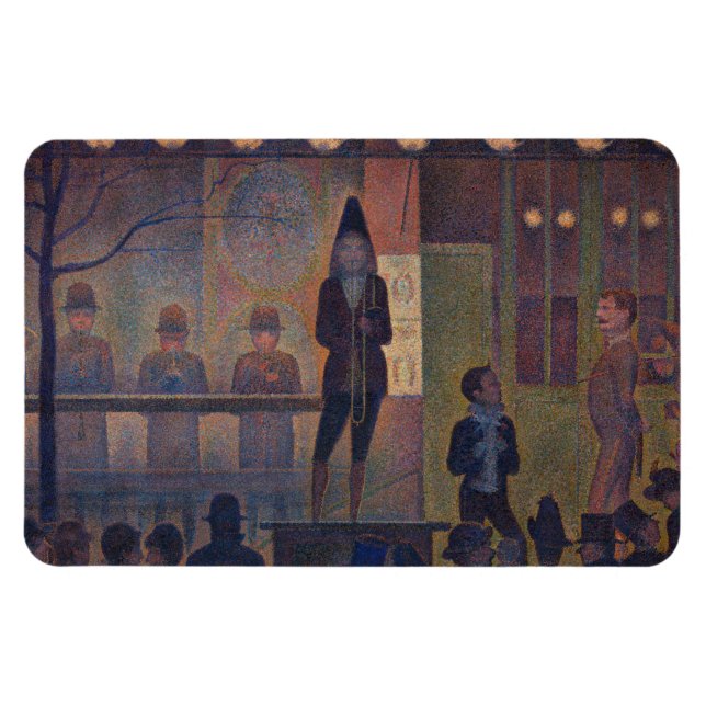 Georges Seurat - Circus Slideshow Magnet (Horizontal)
