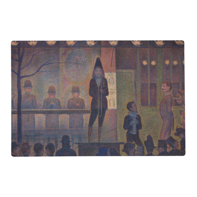 Georges Seurat - Circus Slideshow Placemat (Front)