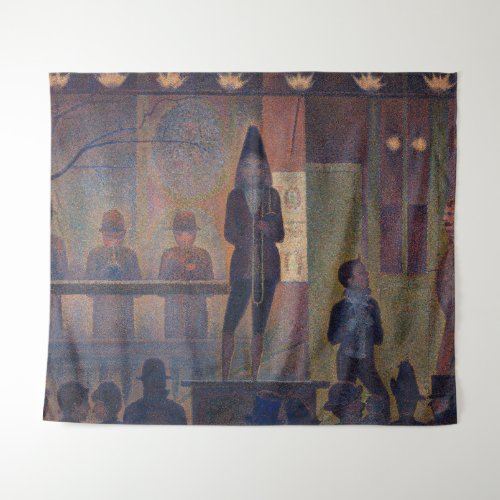 Georges Seurat _ Circus Slideshow Tapestry