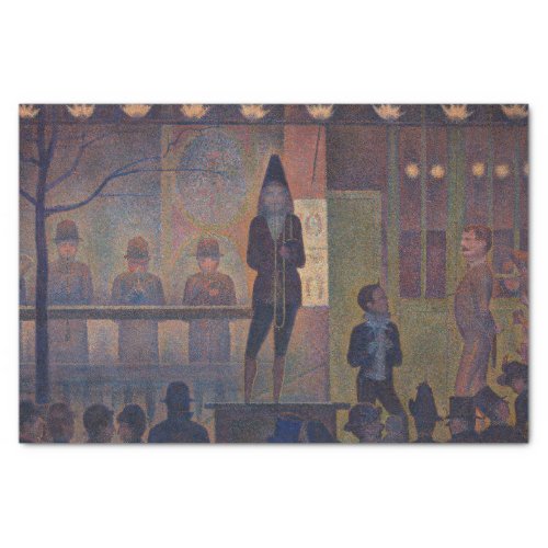Georges Seurat _ Circus Slideshow Tissue Paper