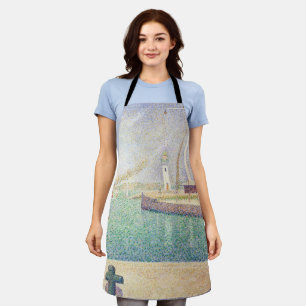 Georges Seurat - Entrance of the Port of Honfleur Apron