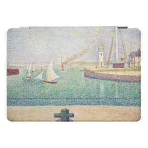 Georges Seurat - Entrance of the Port of Honfleur iPad Pro Cover
