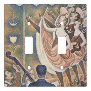 Georges Seurat - Le Chahut Light Switch Cover
