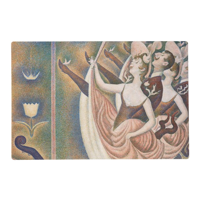 Georges Seurat - Le Chahut Placemat (Front)