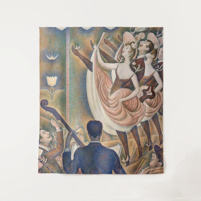 Georges Seurat - Le Chahut Tapestry (Front)