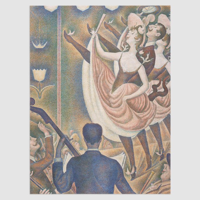 Georges Seurat - Le Chahut Tissue Paper (Creator Uploaded)