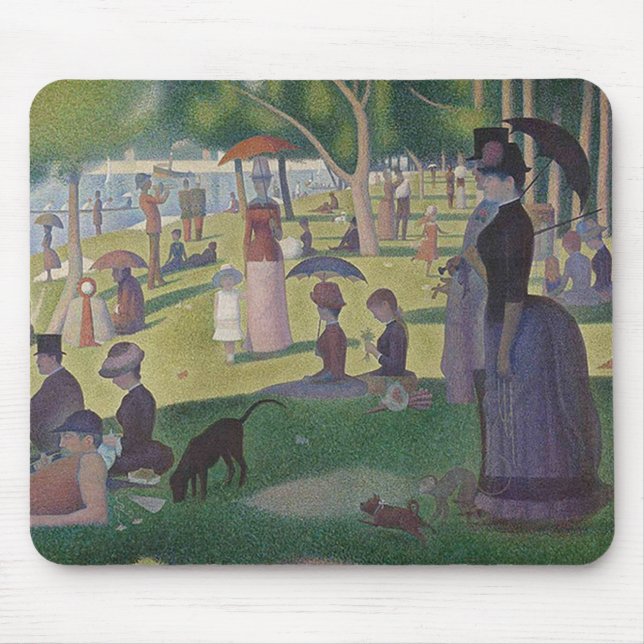 Georges Seurat Mouse Pad (Front)