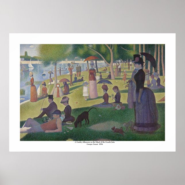 Georges Seurat Poster (Front)