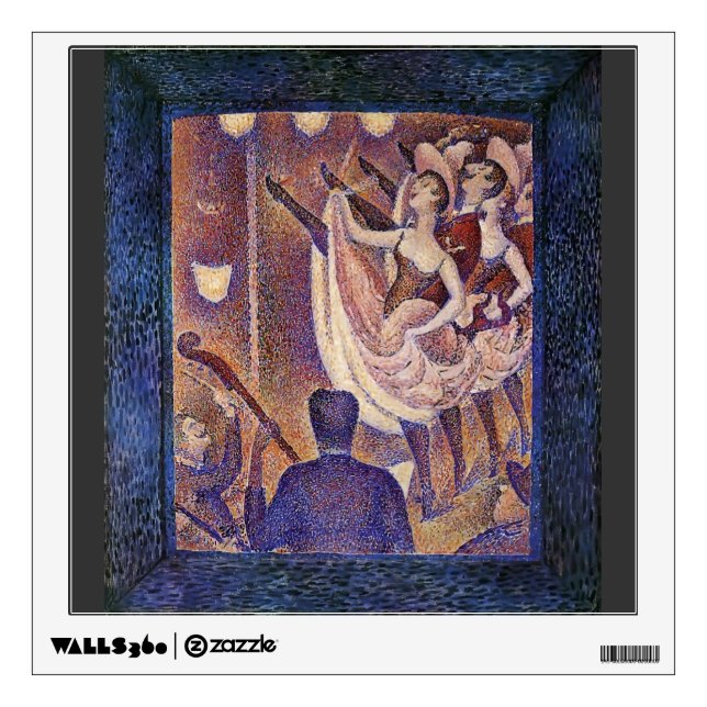 Georges Seurat- Study for 'Chahut' Wall Decal (Front)
