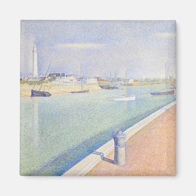Georges Seurat - The Channel of Gravelines Magnet (Front)