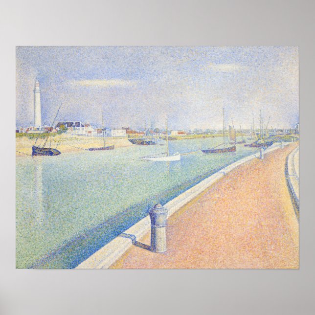 Georges Seurat - The Channel of Gravelines Poster (Front)