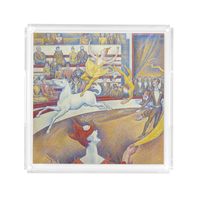 Georges Seurat - The Circus Acrylic Tray (Front)