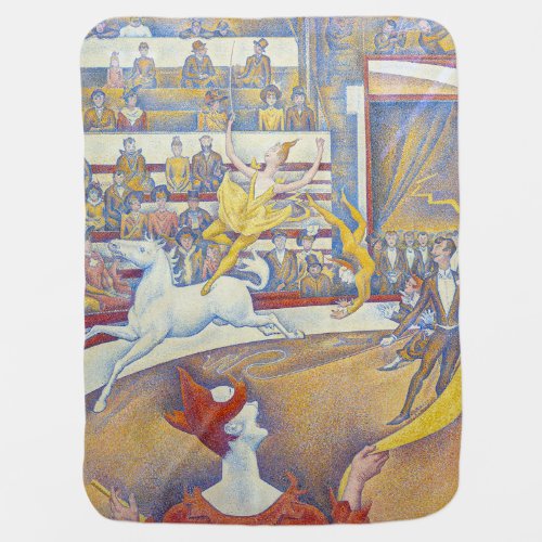 Georges Seurat _ The Circus Baby Blanket