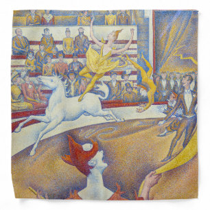 Georges Seurat - The Circus Bandana
