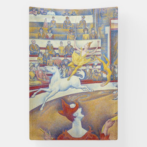 Georges Seurat _ The Circus Banner