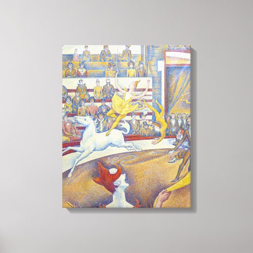 Georges Seurat _ The Circus Canvas Print