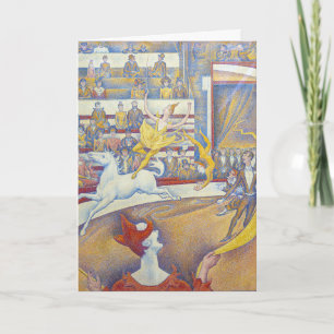 Georges Seurat - The Circus Card