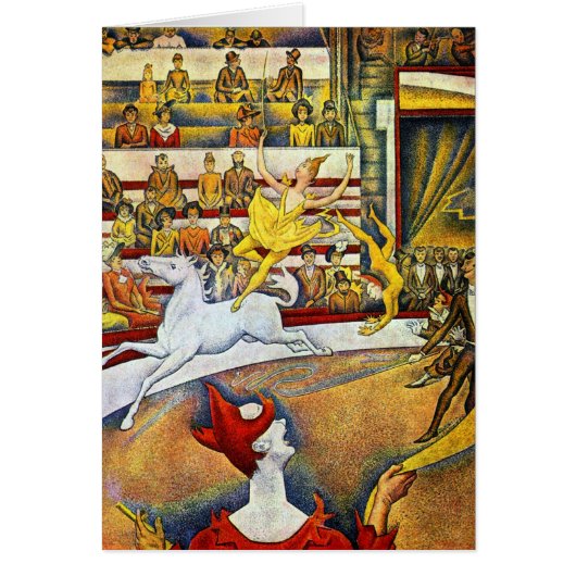 Georges Seurat - The Circus Cards (Front)