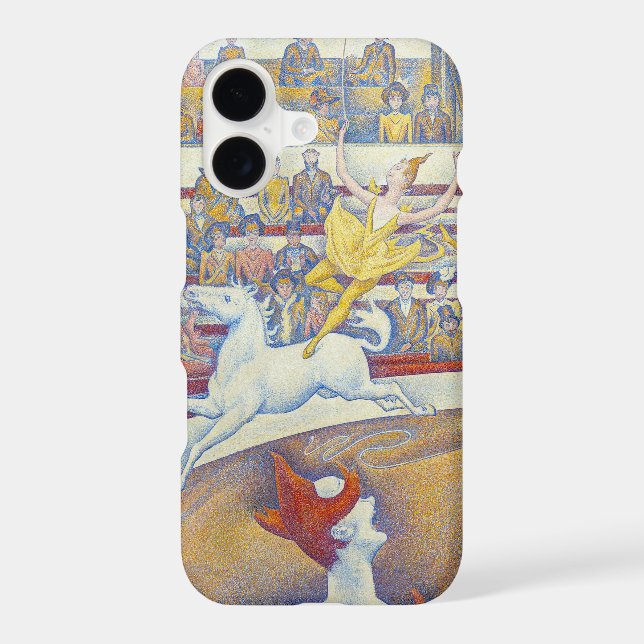 Georges Seurat - The Circus Case-Mate iPhone Case (Back)