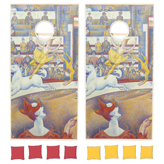 Georges Seurat - The Circus Cornhole Set (Set)