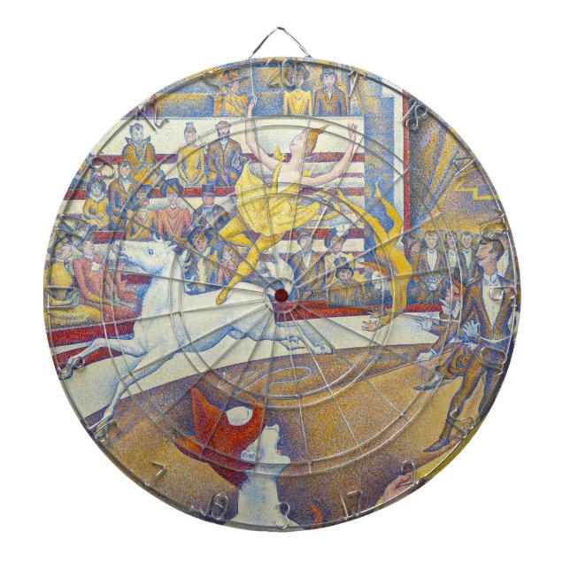 Georges Seurat - The Circus Dart Board (Front)