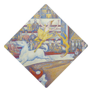 Georges Seurat - The Circus Graduation Cap Topper