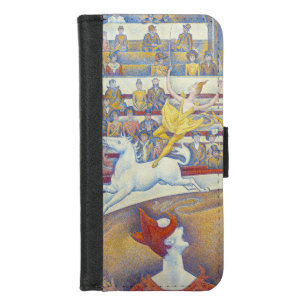 Georges Seurat - The Circus iPhone 8/7 Wallet Case