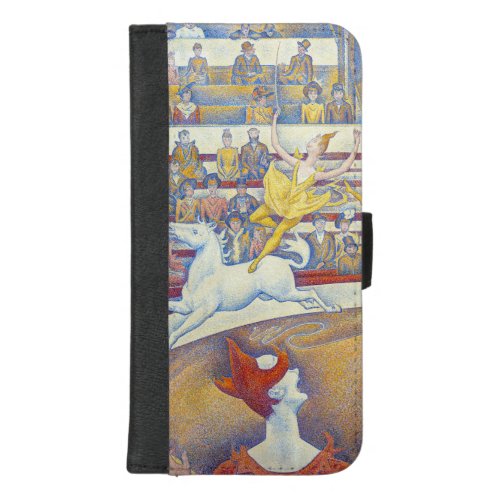 Georges Seurat _ The Circus iPhone 87 Plus Wallet Case