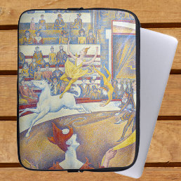 Georges Seurat - The Circus Laptop Sleeve