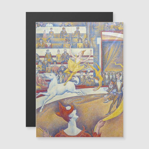 Georges Seurat _ The Circus Magnetic Card
