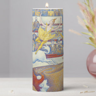 Georges Seurat - The Circus Pillar Candle