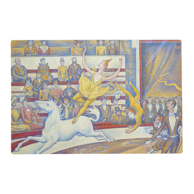 Georges Seurat - The Circus Placemat (Front)