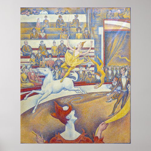 Georges Seurat _ The Circus Poster