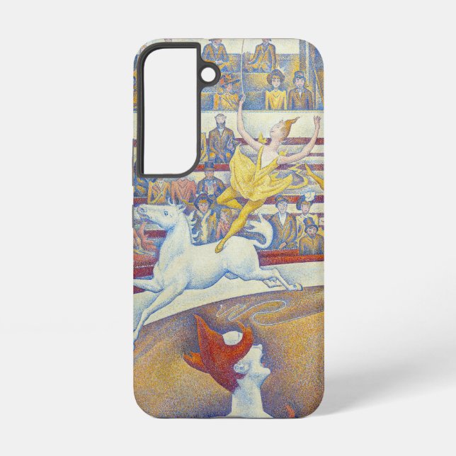 Georges Seurat - The Circus Samsung Galaxy Case (Back)