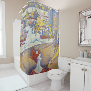 Georges Seurat - The Circus Shower Curtain