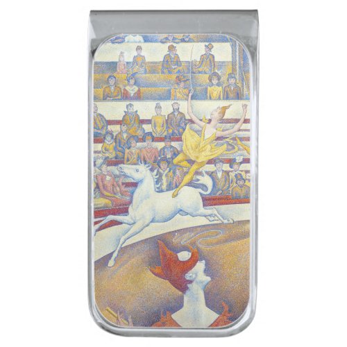 Georges Seurat _ The Circus Silver Finish Money Clip