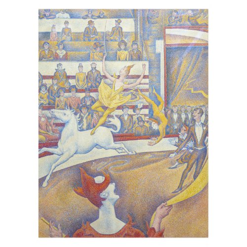 Georges Seurat _ The Circus Tablecloth