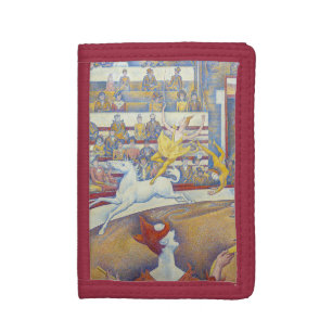Georges Seurat - The Circus Tri-fold Wallet