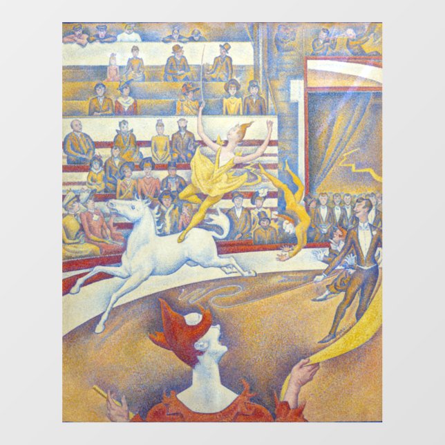 Georges Seurat - The Circus Wall Decal (Front)