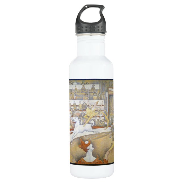 Georges Seurat - The Circus Water Bottle (Front)