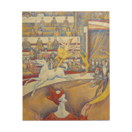 Georges Seurat - The Circus Wood Wall Art