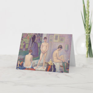 Georges Seurat - The Models Card