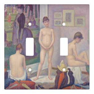 Georges Seurat - The Models Light Switch Cover