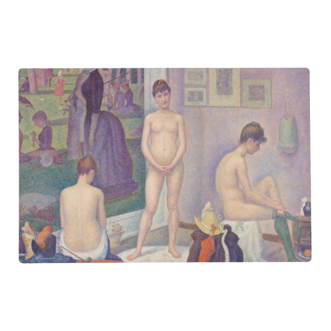 Georges Seurat - The Models Placemat (Front)