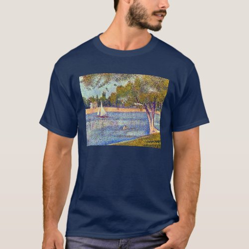 Georges Seurat The Seine and la Grande Jatte T_Shirt