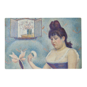 Georges Seurat - Young Woman Powdering Herself Placemat